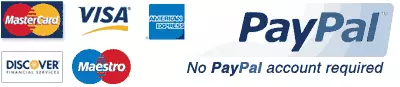 Pay with paypal - credit cards